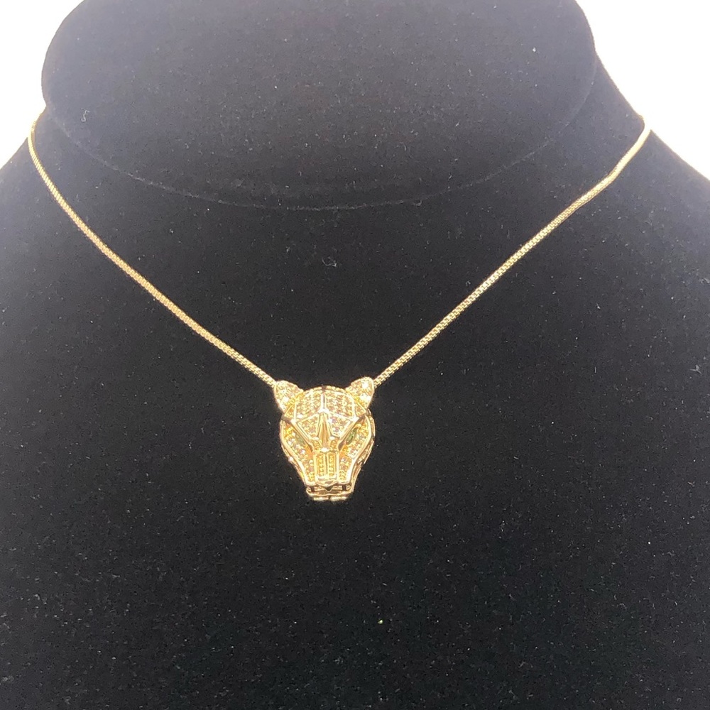 14k Panther Necklace - Picture 11 of 13